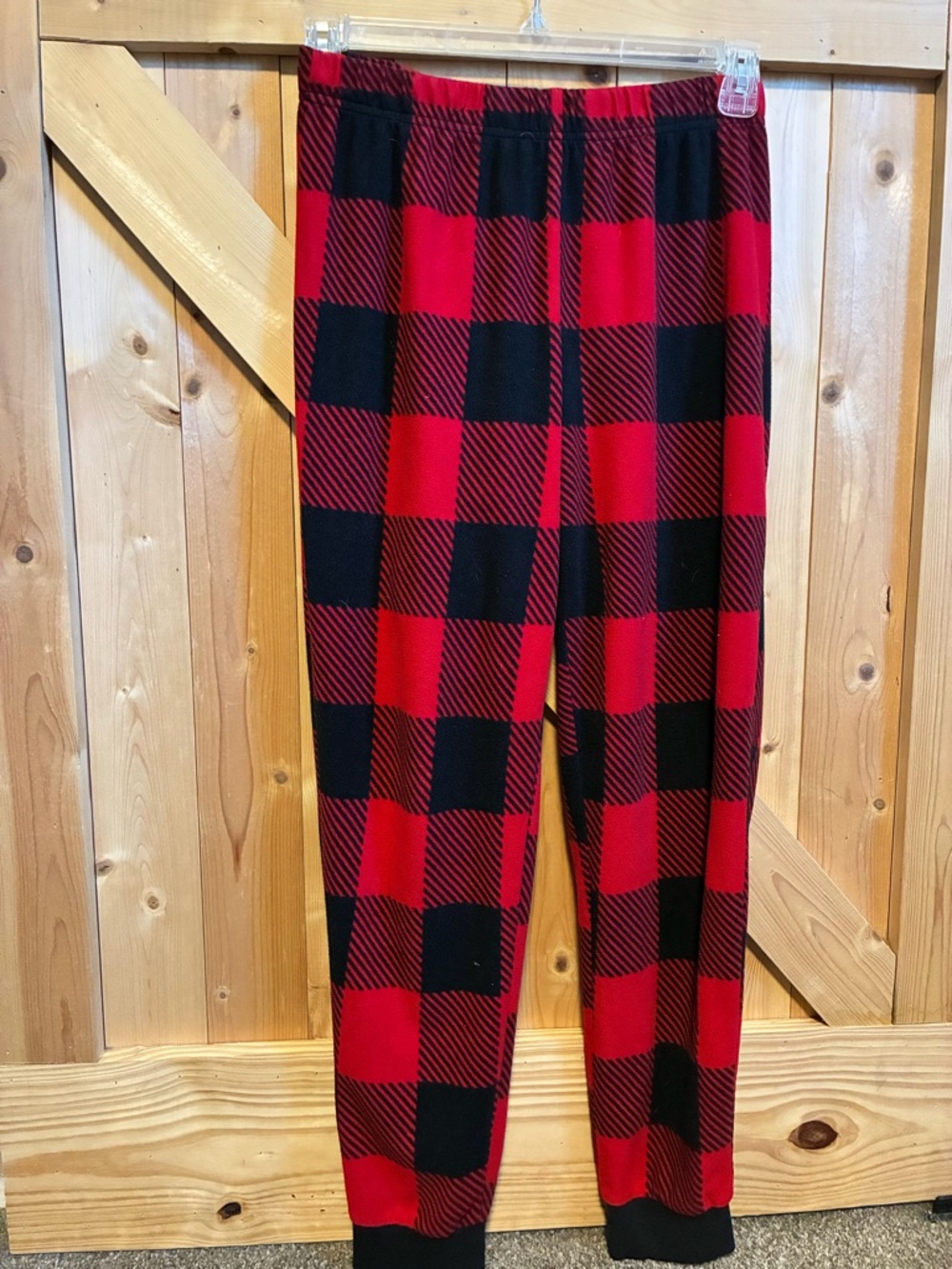 Red and Black Buffalo Plaid Lounge Pants